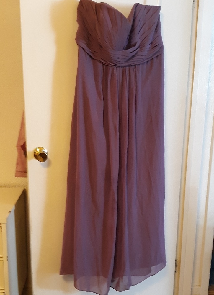 Lavender David's Bridle gown